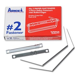 Arnos Fastener File 2pc box of 50